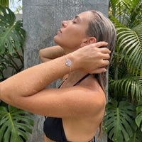 Thumbnail for Levensboom armband — gedragen onder de douche, waterproof, zilver | SKU: 18963309-white-gold