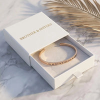 Thumbnail for Bangle armband — in de cadeaudoos, rosé goud | SKU: 9864184-rose