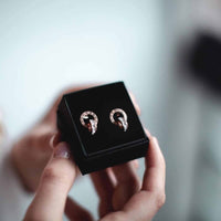 Thumbnail for Earrings with Joined Rings - Hoop Earrings - Earrings for Women - Women Earrings Earrings Brother & Sisters