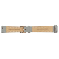 Thumbnail for Grey Leather Strap & Rose Gold Buckle watch straps Brother & Sisters