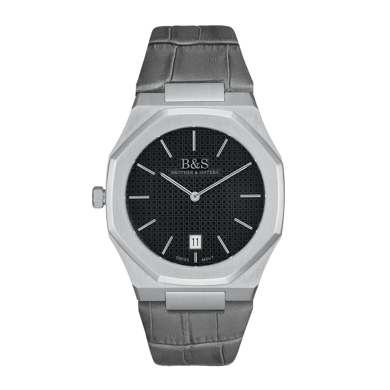 Grey Signature - Mens Watch - Mens Designer Watch - Swiss Watch - Luxury Watch For Men Men Watch Brother & Sisters