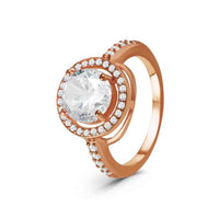 Thumbnail for Silver Circle Ring - Promise Ring - Silver Ring - Engagement Ring for Women Ring EU: 48 / US: 4.5 Brother & Sisters