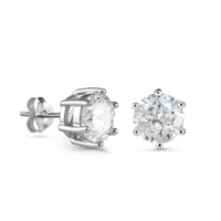 Thumbnail for Silver Classic Earrings - Sterling Silver Earrings For Women - Silver Stud Earrings Earrings Brother & Sisters