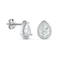 Thumbnail for Silver Drop Earrings - Sterling Silver Earrings For Women - Silver Stud Earrings Earrings Brother & Sisters