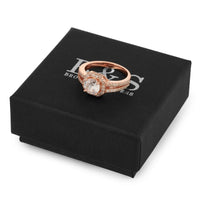 Thumbnail for Silver Square Ring - Promise Ring - Silver Ring - Engagement Ring for Women Ring Brother & Sisters