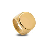 Thumbnail for The Bully - Men's Ring - Signet Ring For Men - Brother & Sisters Ring EU: 57 / US: 8 / 18k Gold Brother & Sisters