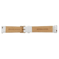 Thumbnail for White Leather Strap & Rose Gold Buckle watch straps Brother & Sisters